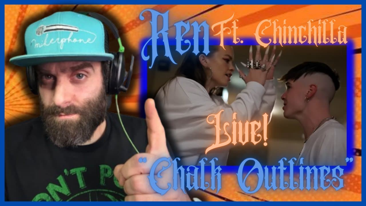 Y'all asked for it! "Chalk Outlines" LIVE REN ft. Chinchilla REACTION! Day 30 of 30 DAYS OF REN!