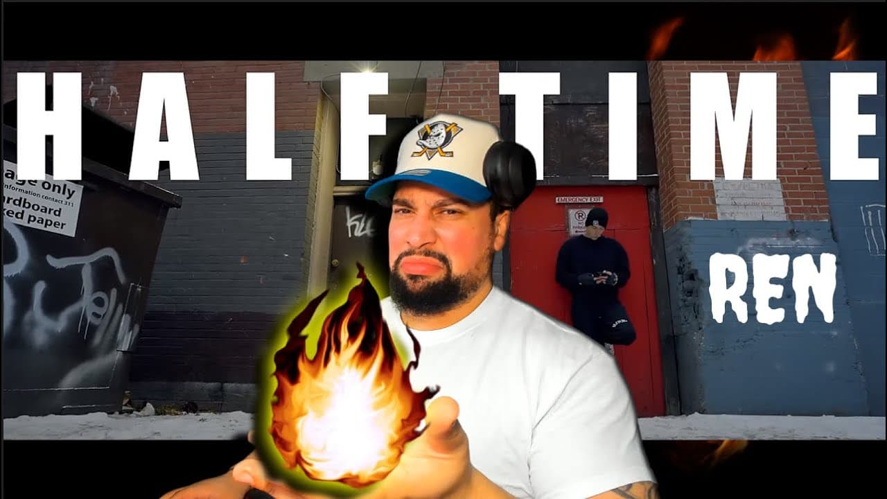 FIRST TIME LISTENING | Ren - Halftime ( Nas Retake ) | REN DONT MISS