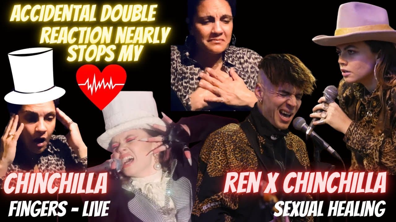 Double reaction 🤯 Chinchilla “Fingers” Live Hunger TV, “Sexual Healing” REN x Chinchilla 🔥🔥🔥