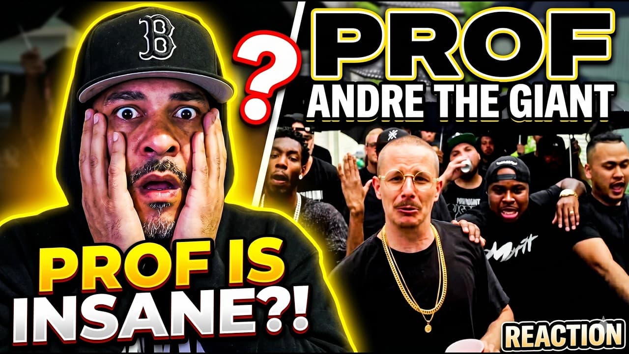 Prof   Andre The Giant Official Video REACTION by Perry3xStudios
