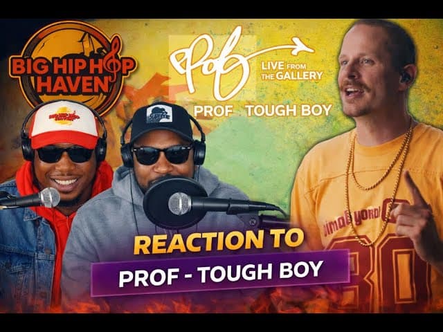 PROF - Tough Boy | Live from the Gallery 🔥🎤 First Time Reaction