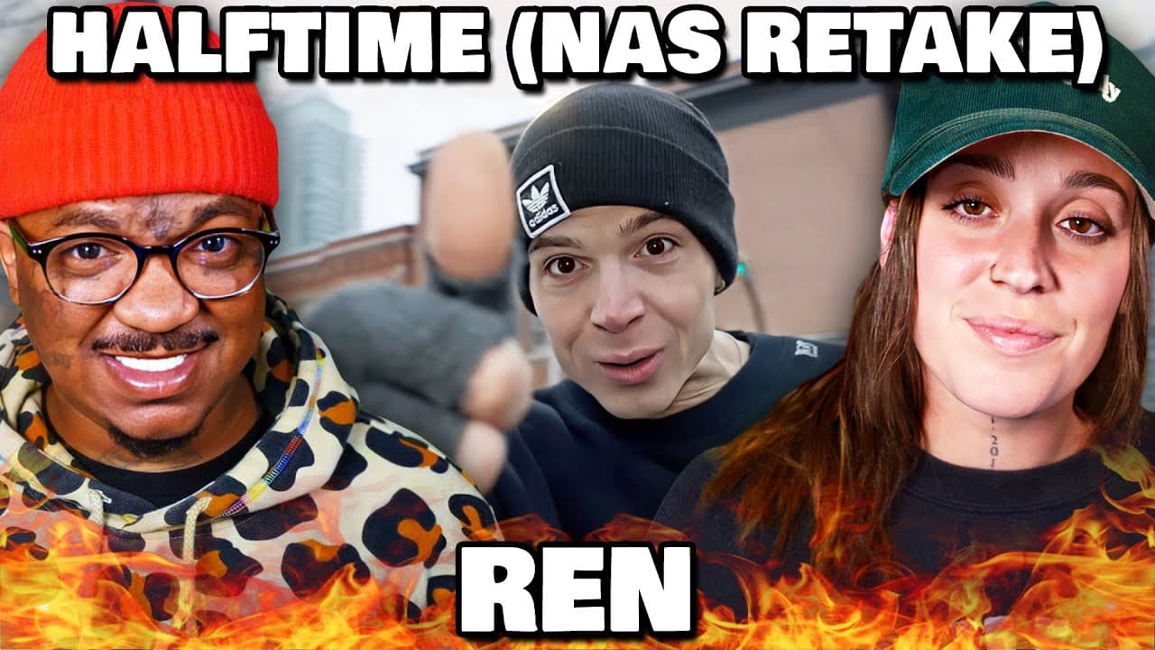 THIS WAS A FUN TRACK 🔥 | Ren - HALFTIME (Nas Retake)