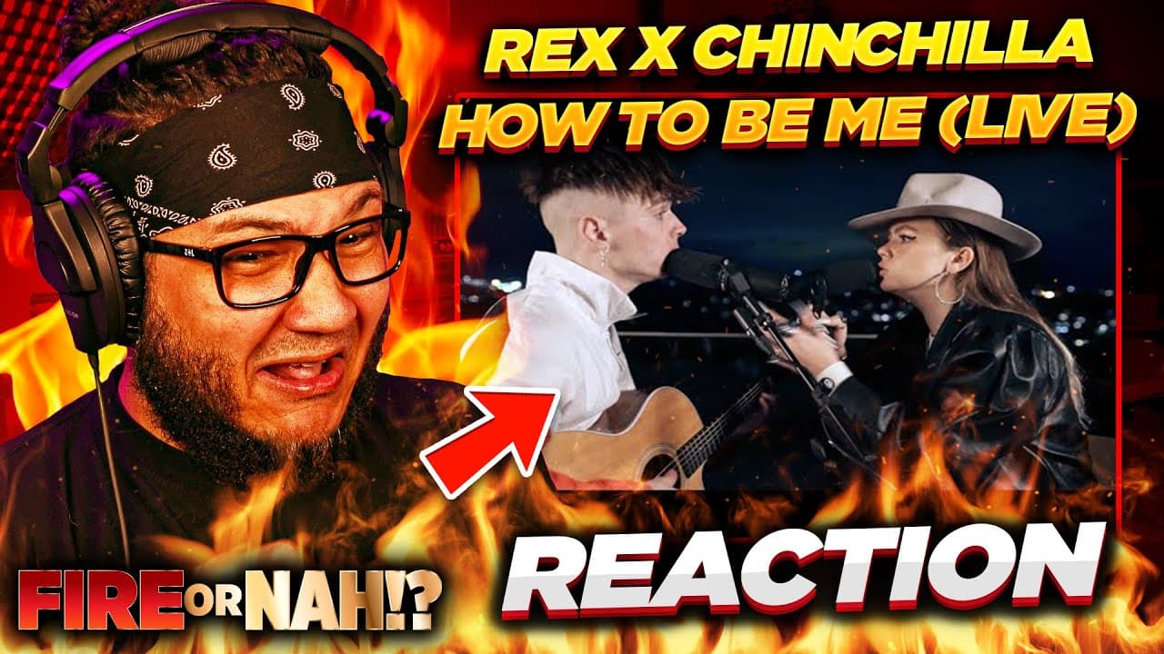 FIRE or NAH?! Ren X Chinchilla - How To Be Me (live) (REACTION) | iamsickflowz