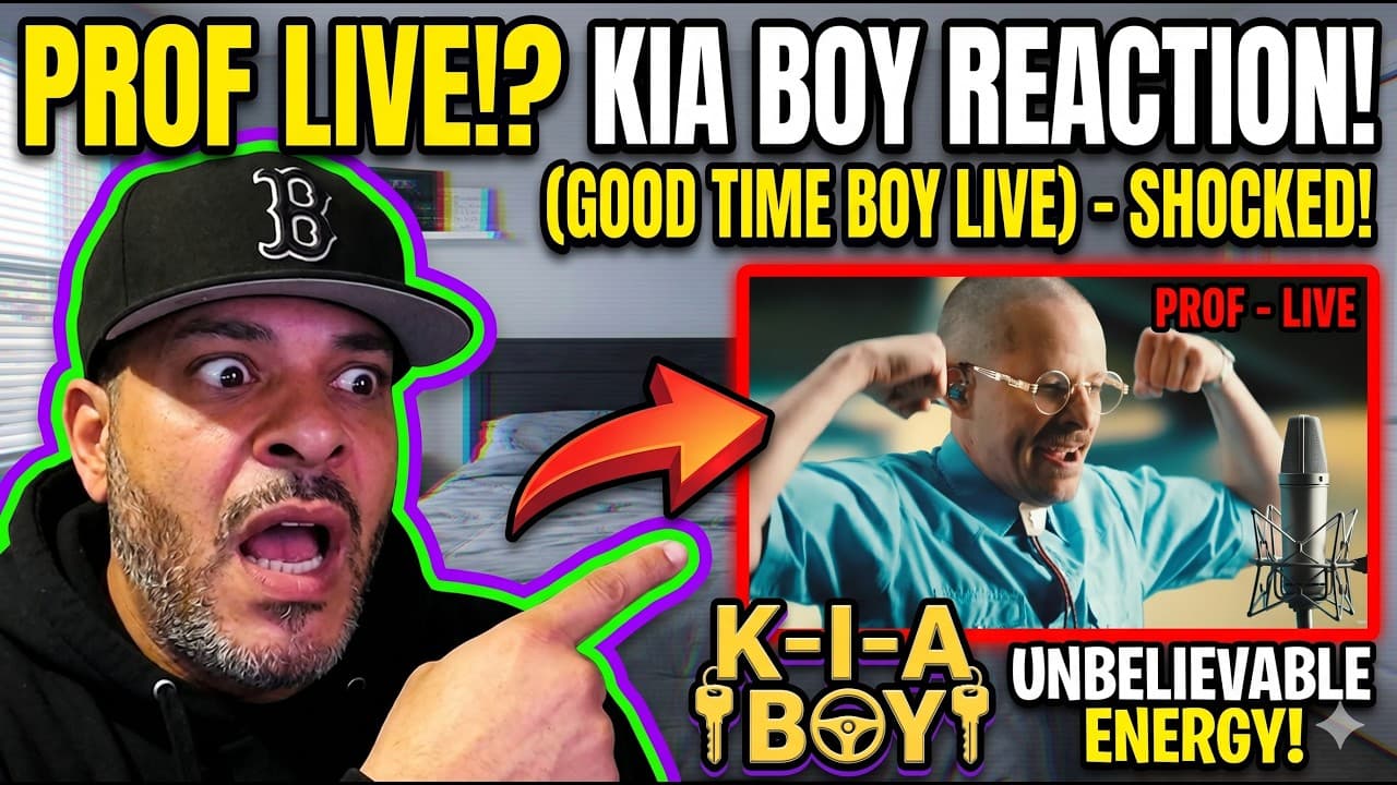 PROF - Kia Boy (Good Time Boy Live) REACTION by Perry3xStudios