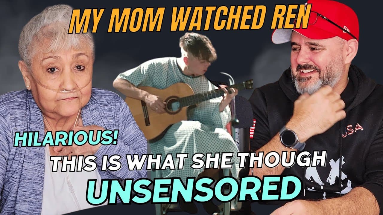 Grandma's Reaction to REN: This is HILARIOUS! @RenMakesMusic‬