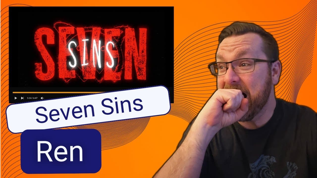 HEAVY | Worship Drummer Reacts to "Seven Sins" by Ren