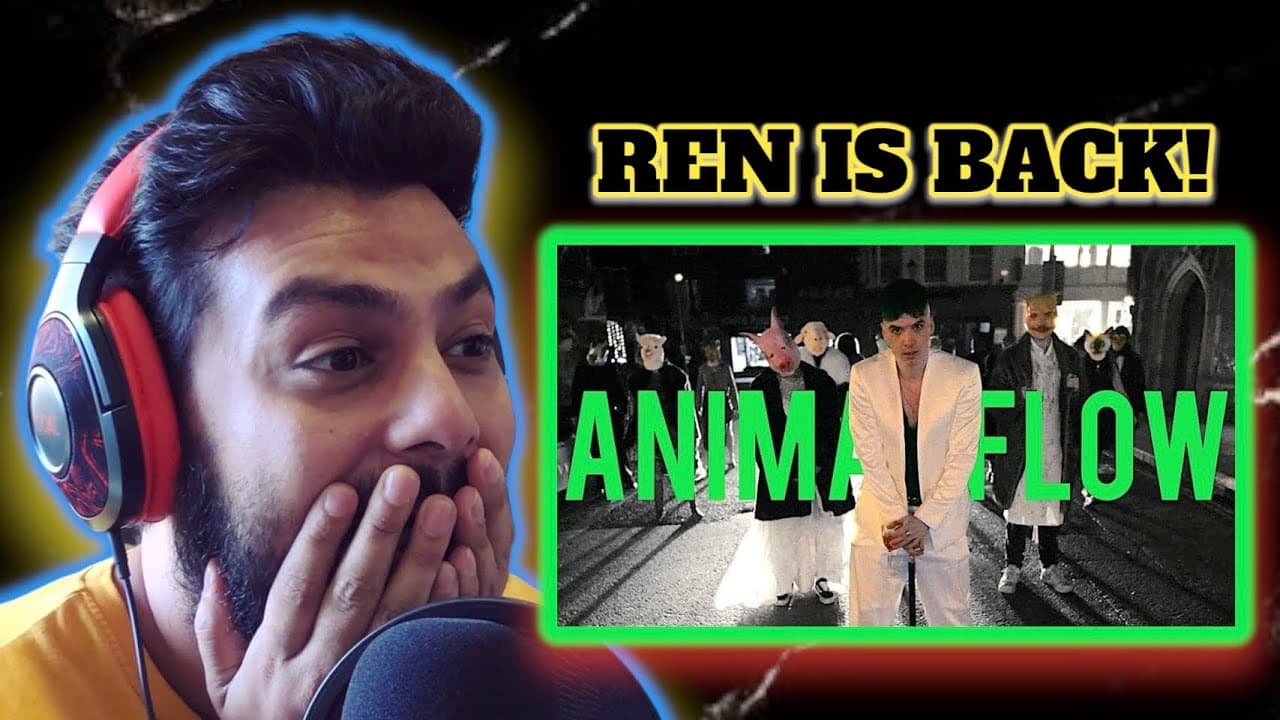 DRUMMER REACTS TO  Ren - Animal Flow