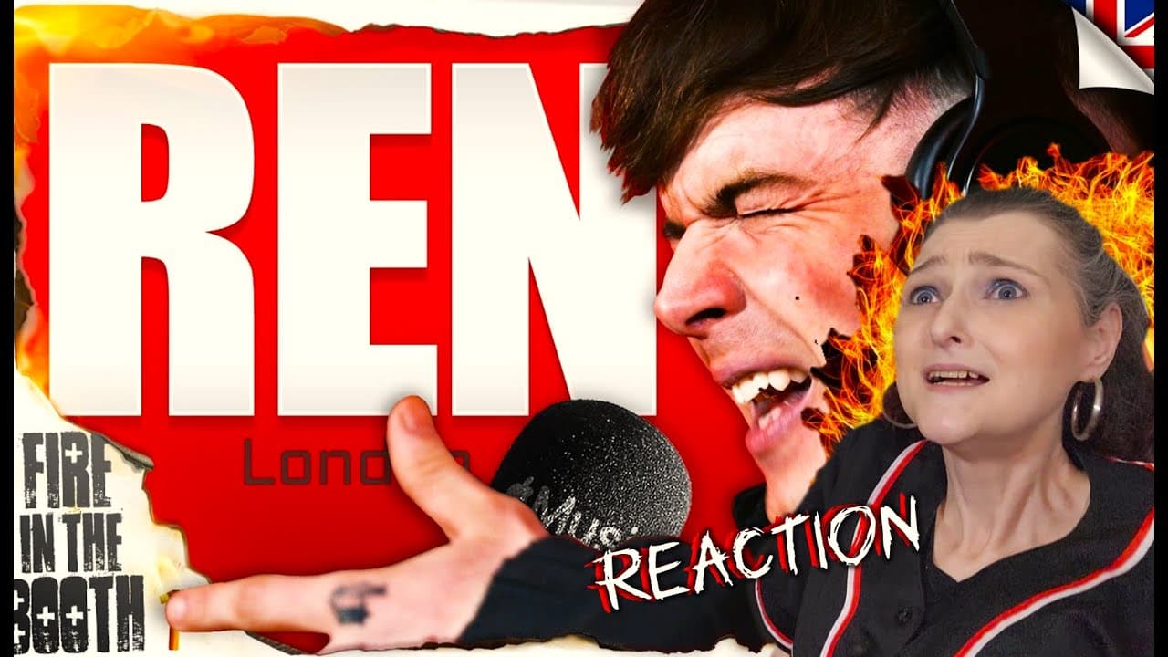Ren Sets the Mic on Fire! 🔥🎤 | Fire in the Booth Reaction!