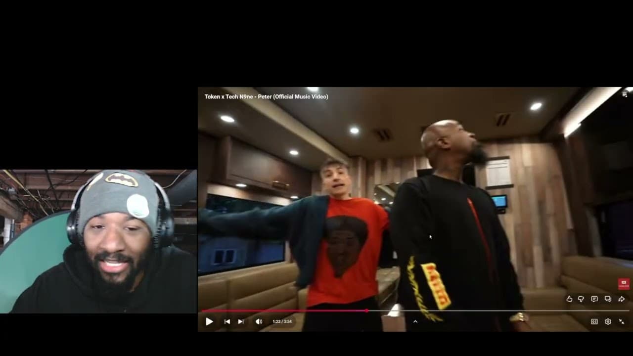 TOKEN AND TECH NINE I WAS TRYNA CATCH WHAT I COULD!!! PETER MUSIC VIDEO REACTION