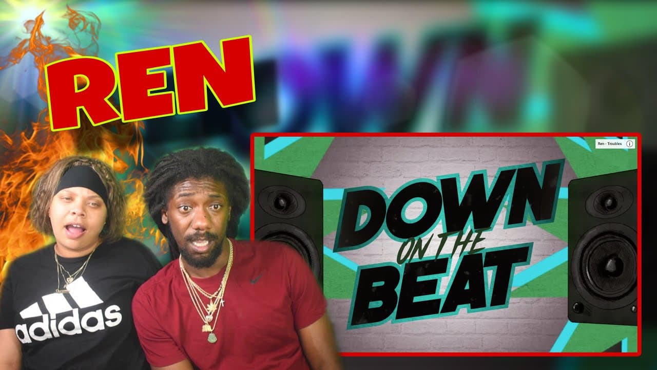 Ren - Down On The Beat (feat. Viktus) [Official Lyric Video] REACTION