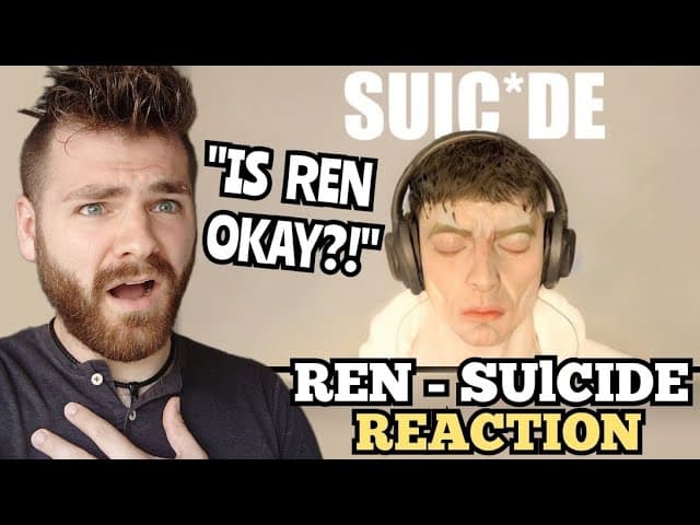 REN!! IS THIS REAL??!!! | British Guy Reacts to Ren - Su!cIde | REACTION!