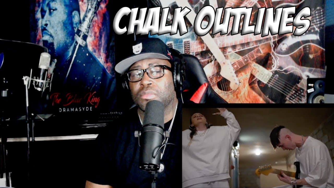 Ren X Chinchilla - Chalk Outlines (live) REACTION VIDEO