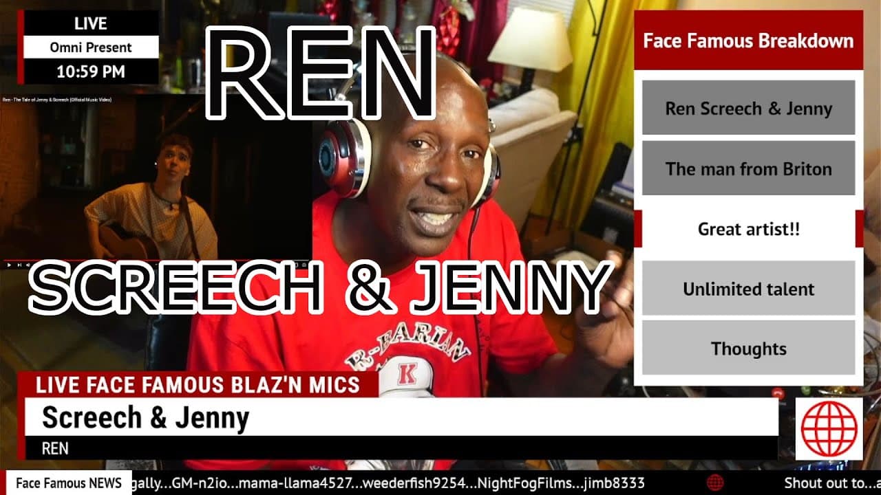 Face Famous Reactions: REN The Tale Of Jenny and Screech