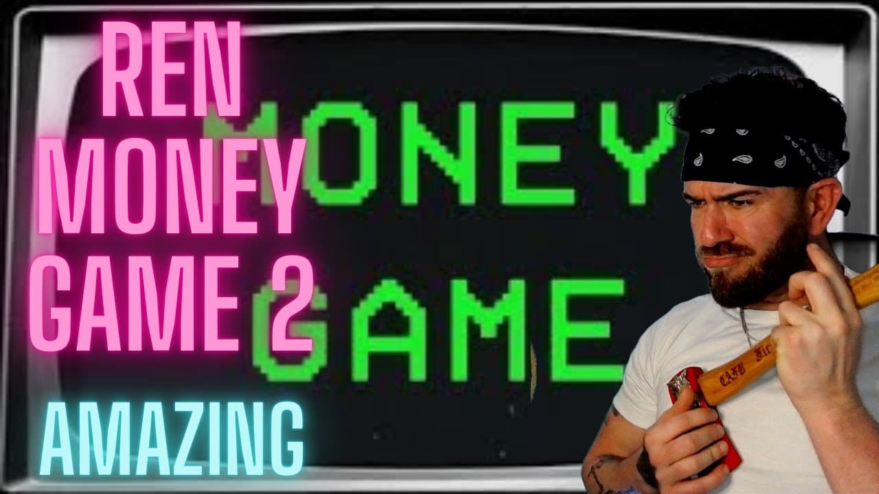 STUPID GOOD!!!! Ren - Money Game Pt 2 (First TIME REACTION)  @RenMakesMusic