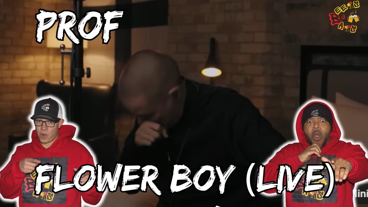 DIDN'T EXPECT THIS!!!! | PROF - Flower Boy (Live From Powderhorn Suites) Reaction