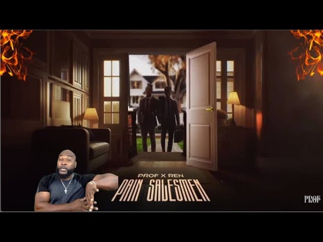PROF - Pain Salesmen feat. ‪@RenMakesMusic‬ (Official Audio) - REACTION
