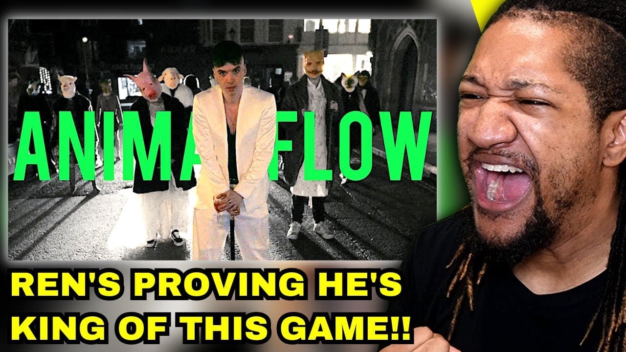 HE'S A PROBLEM!! | Ren - Animal Flow | Reaction