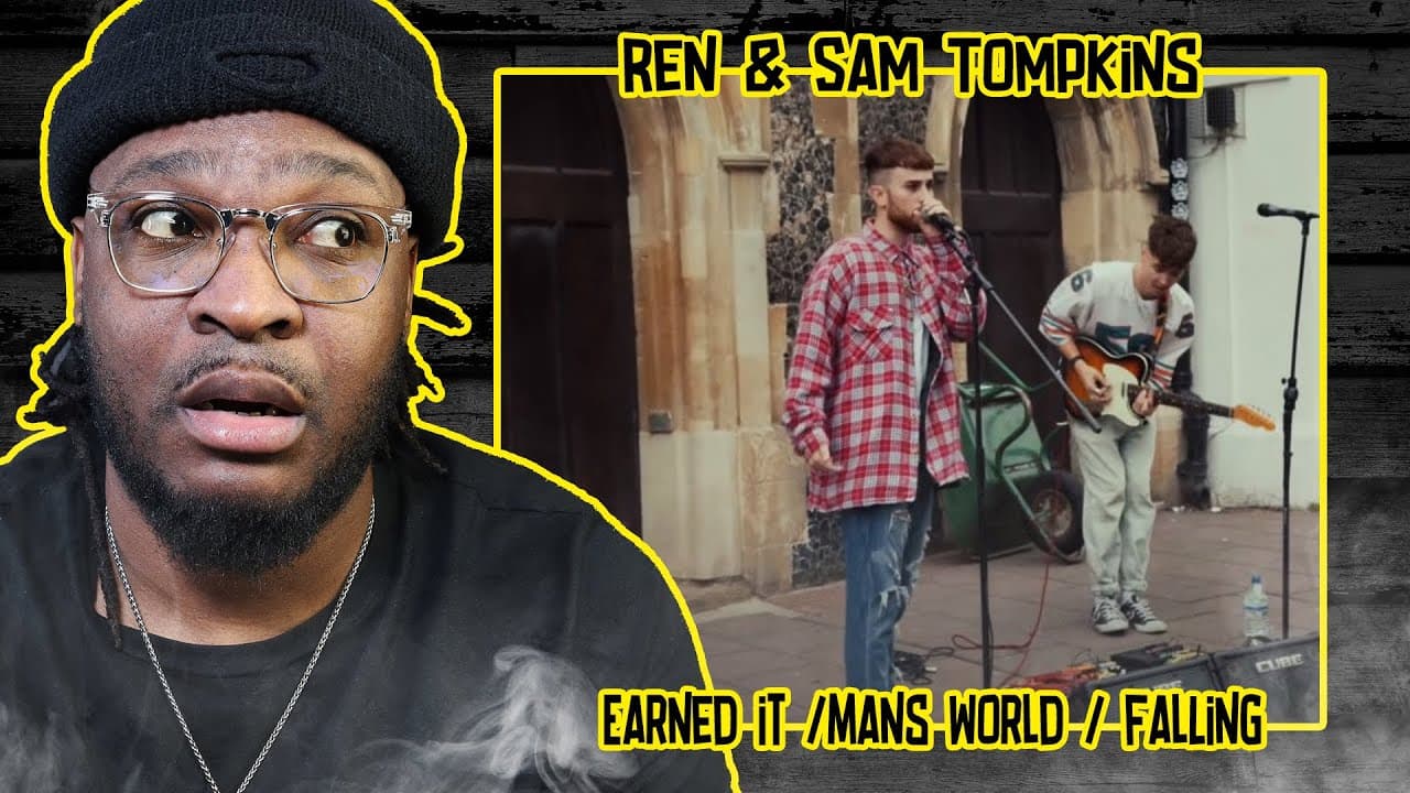 Ren & Sam Tompkins - Earned it /Mans World / Falling REACTION/REVIEW