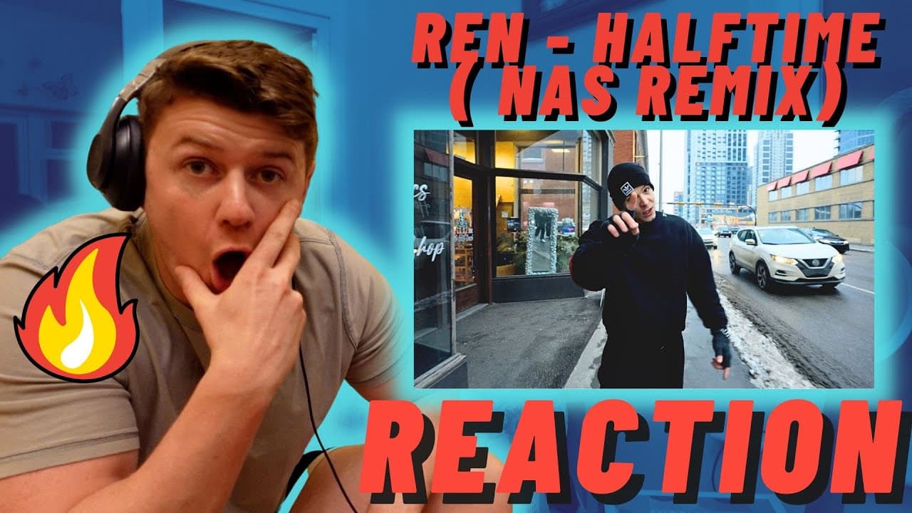 Ren - Halftime ( Nas Retake ) - IRISH REACTION