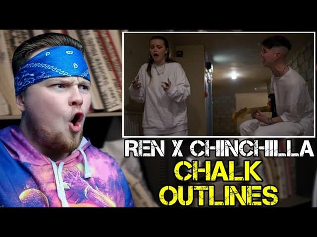 Ren X Chinchilla - Chalk Outlines (Live) Reaction