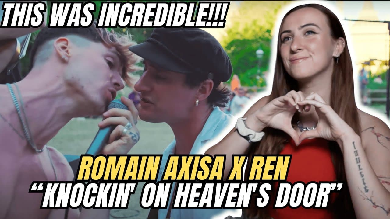 I AM OBSESSEDD | Romain Axisa X Ren - Knockin' On Heaven's Door (jam in the Pavilion Gardens)