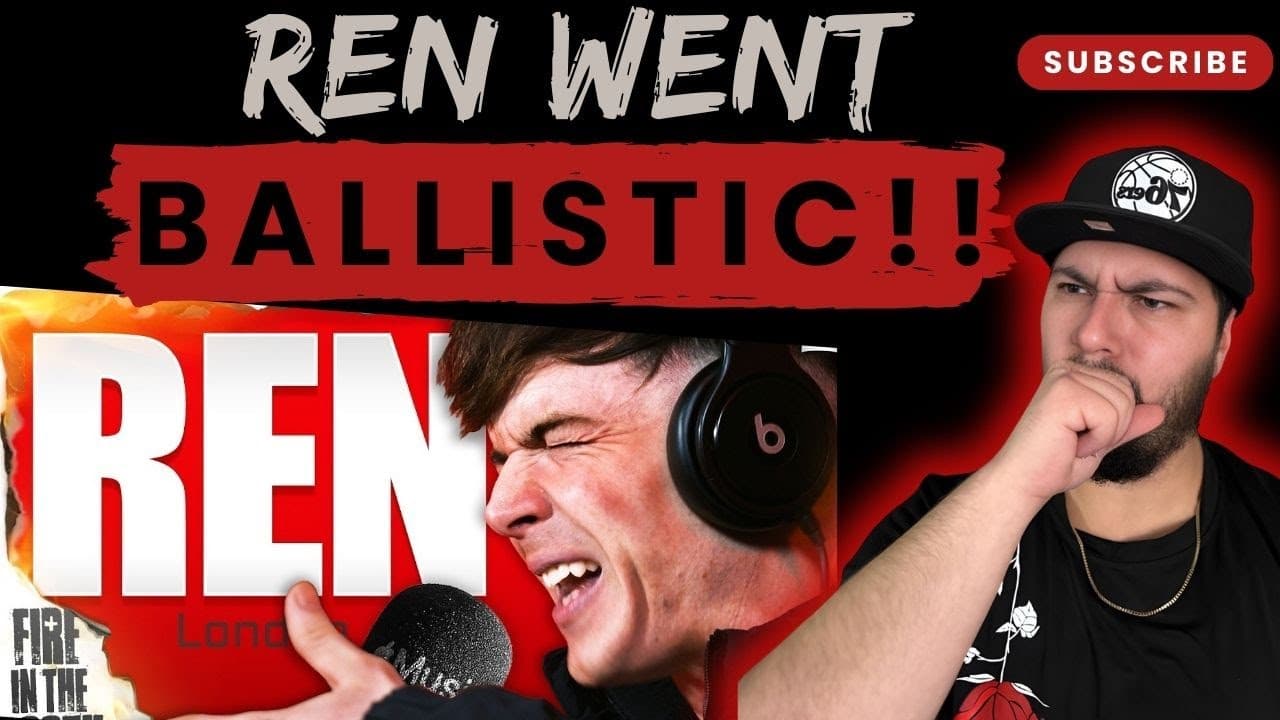 THIS MAN REN SNAPPED!!! | REN - Fire in the Booth | REACTION