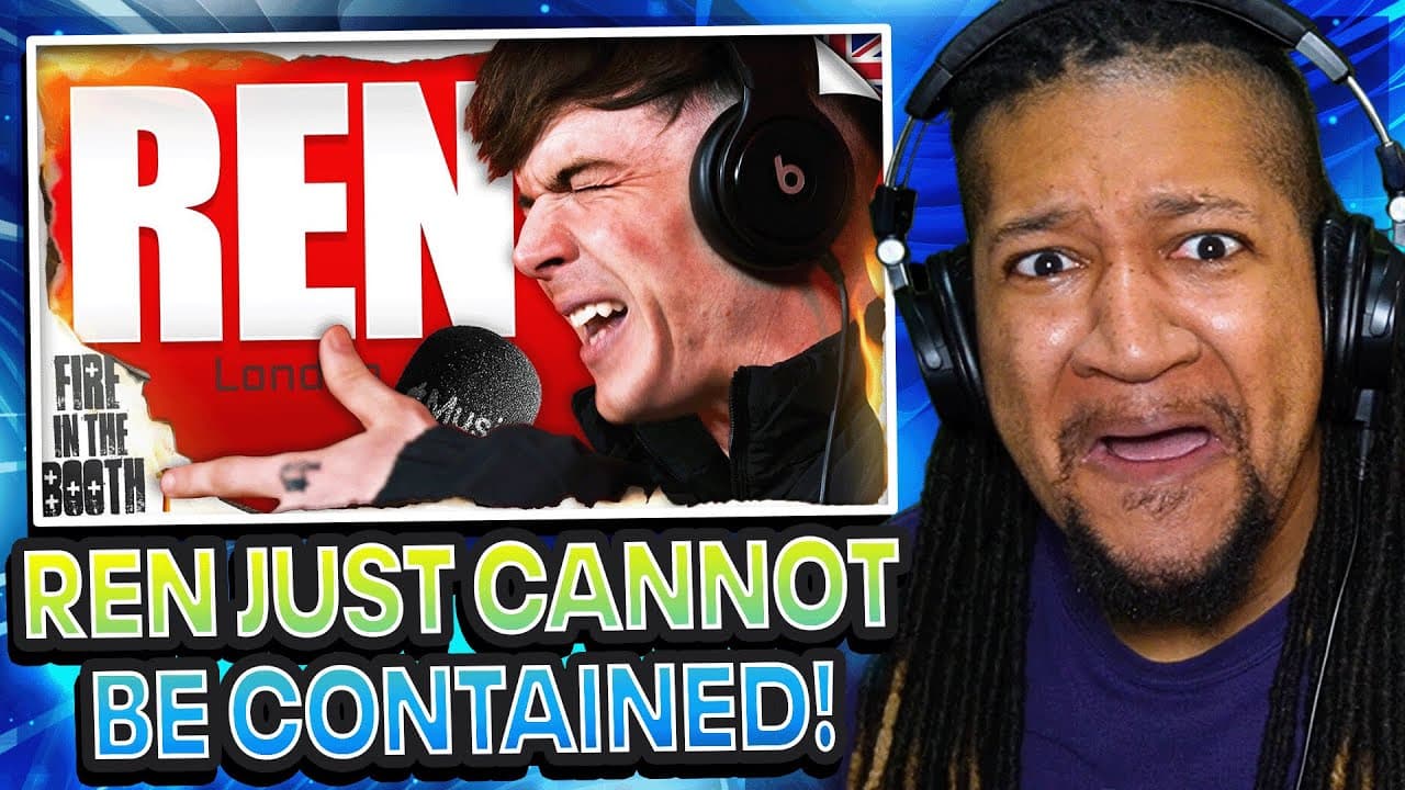 REN - Fire in the Booth 🇬🇧 | Reaction!