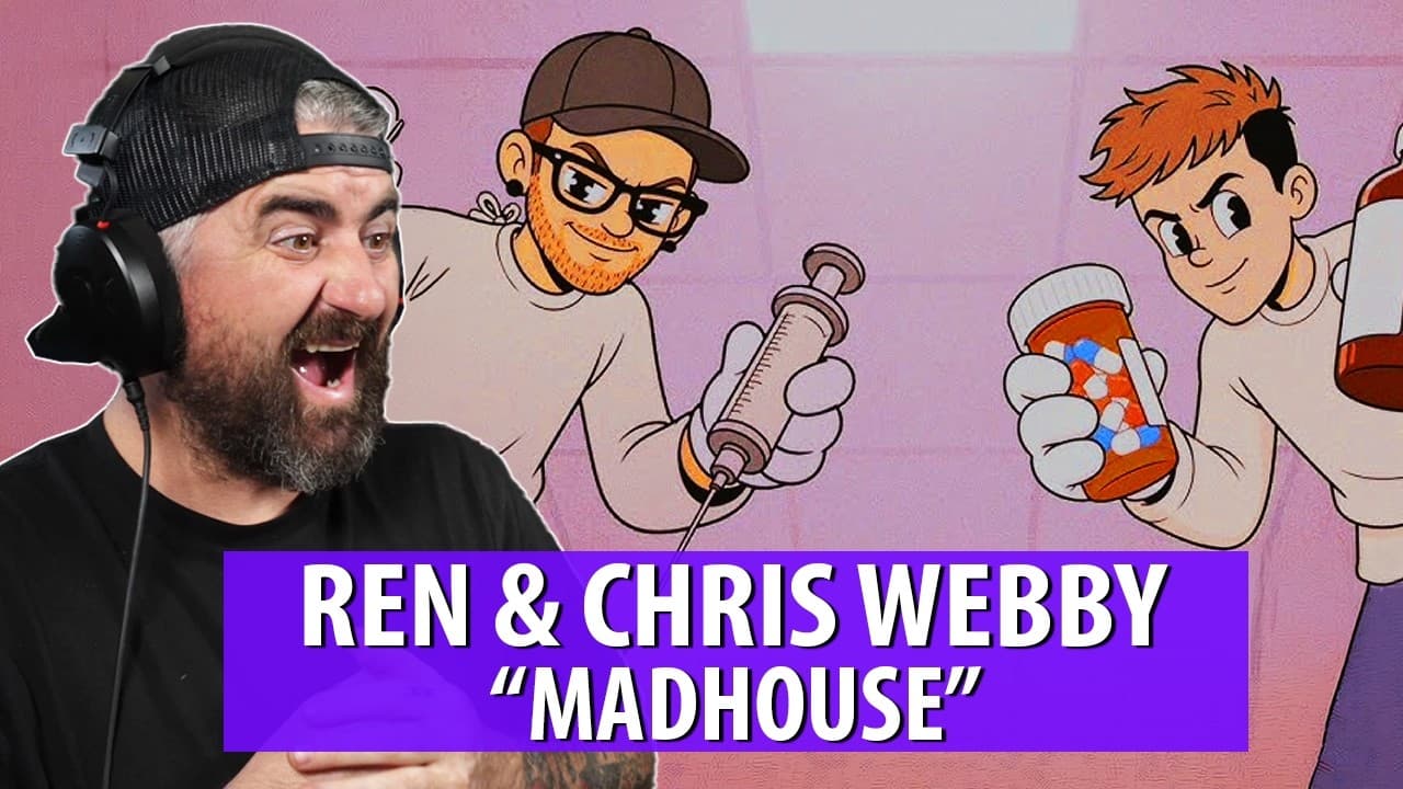 Inpatient (Ren x Chris Webby) - Madhouse [Rock Artist Reaction]