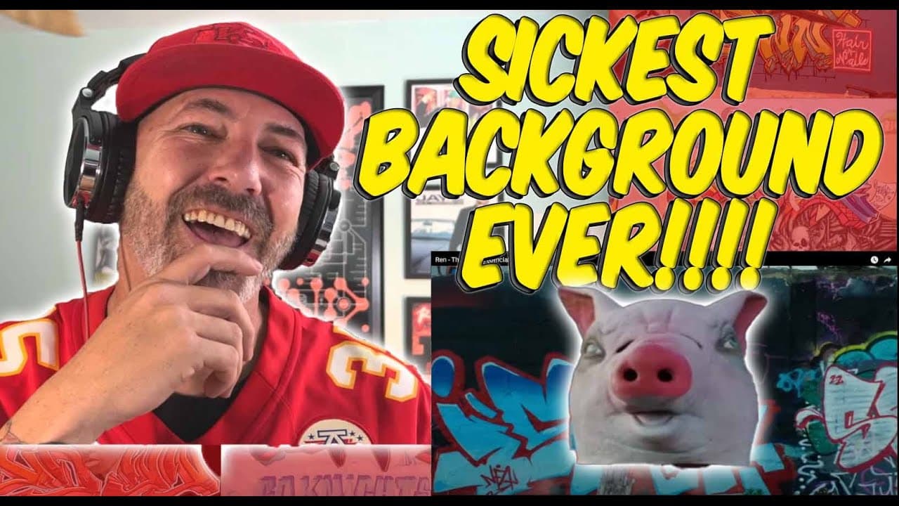 3 X Weight Loss Champ REACTS to Ren HUNGER! The BEAT, The FLOWS, the WORDPLAY, the Graff?! Perfect!