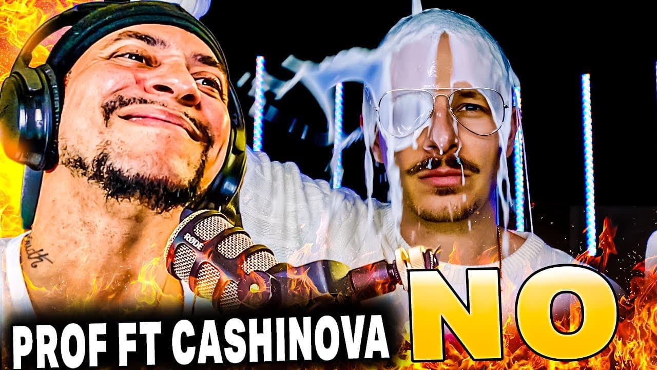 HE JUST DOPE!!! Prof ft Cashinova - NO (LIVE REACTION)