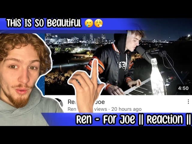 Ren - For Joe || Reaction || Ren Continues To Express His Soul 😮‍💨🔥