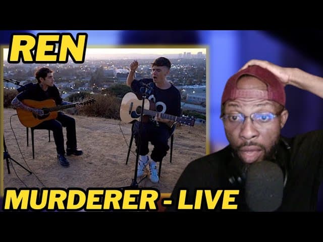 REN PERFORMS 'MURDERER' LIVE ACOUSTIC: INTIMATE SESSION WITH RAW EMOTION | REACTION AND REVIEW