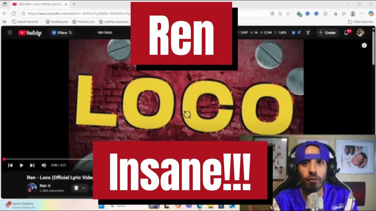 Ren Went Crazy & " Loco " On This Song!! (Reaction)
