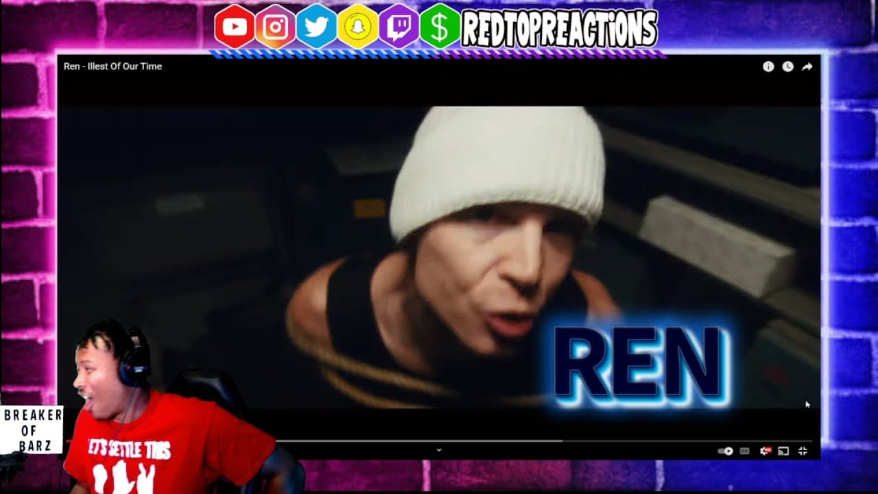 [1st listen] Ren - Illest of Our time Reaction
