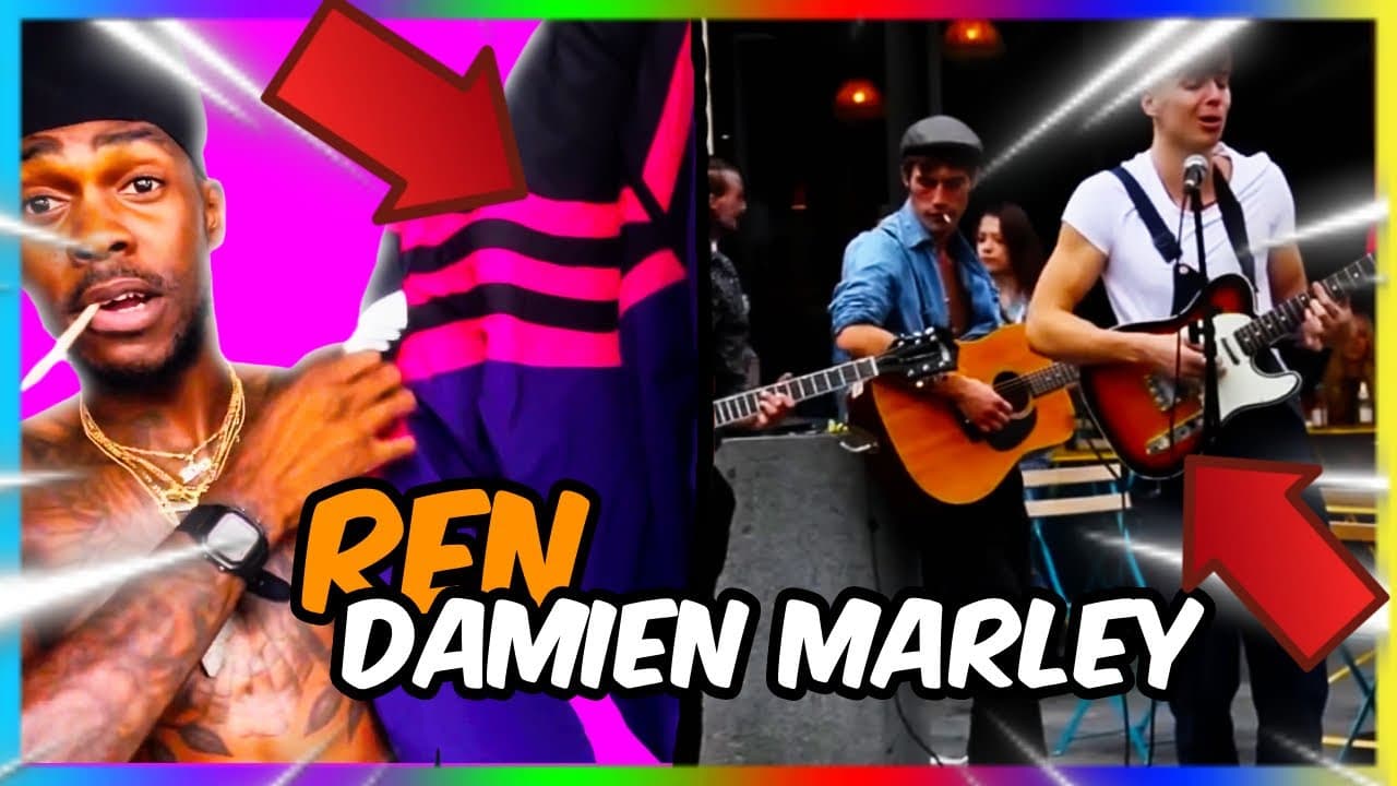 Ren - Damien Marley Live ( American reaction video) 🫶🏾✅☮️🤎➕