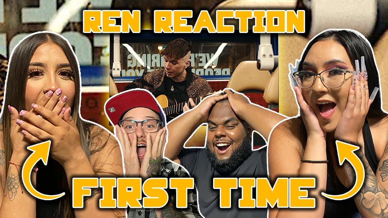 INTRODUCING AMERICAN GIRLS to REN! HEARING The Hunger, All My Life & Animal Flow FOR THE FIRST TIME