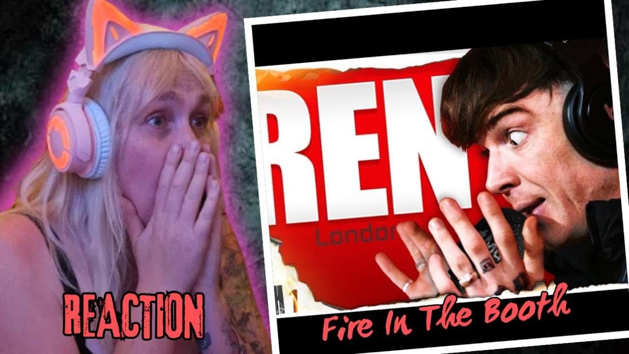 HOLY CRAP BATMAN!!! REACTING to: "Fire in the Booth" by Ren