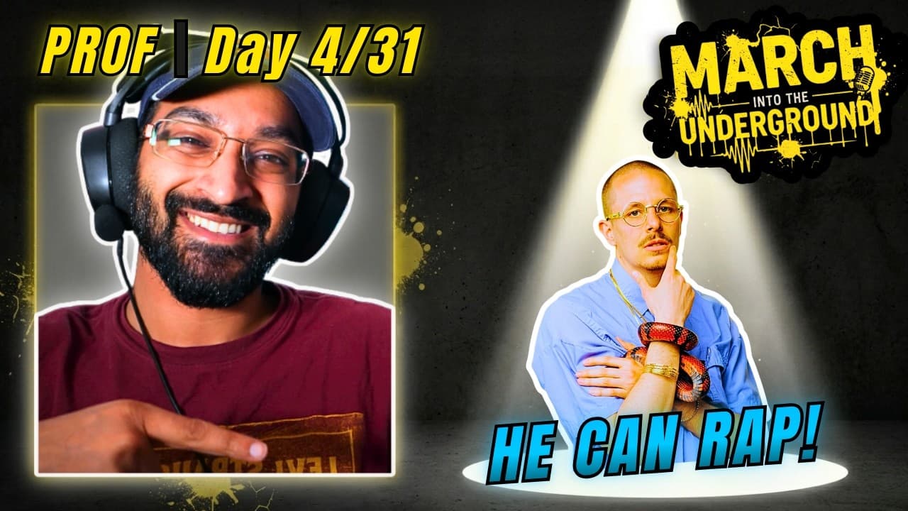 PROF rappin! Big Dog Reaction ft. That Mexican OT & 2 Chainz | March Into The Underground (Day 4/31)