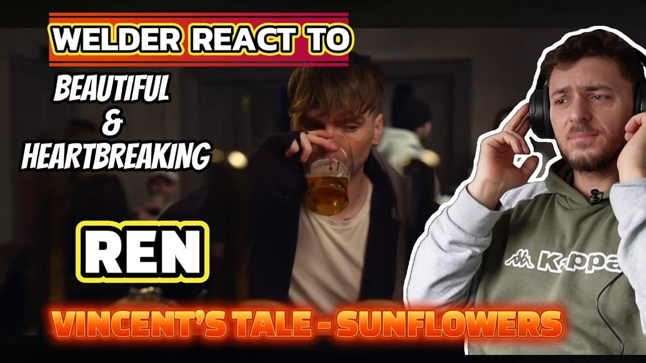 REACTING TO REN - “VINCENT’S TALE - SUNFLOWERS (PROLOGUE)” | BEAUTIFUL & HEARTBREAKING STORYTELLING!