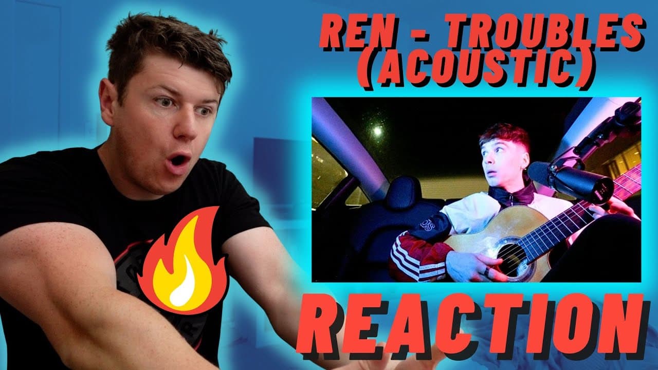 TALENT!! Ren - Troubles (acoustic) - IRISH REACTION