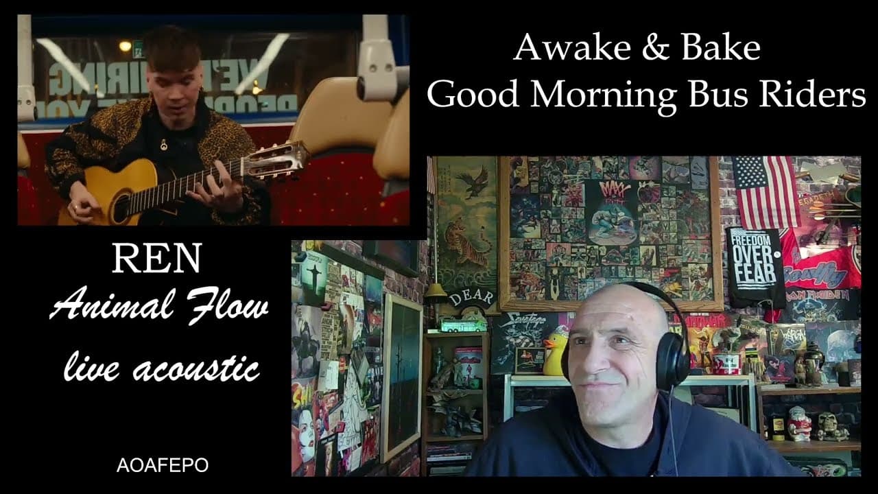 Ren - Animal Flow (live acoustic) - Reaction with Rollen
