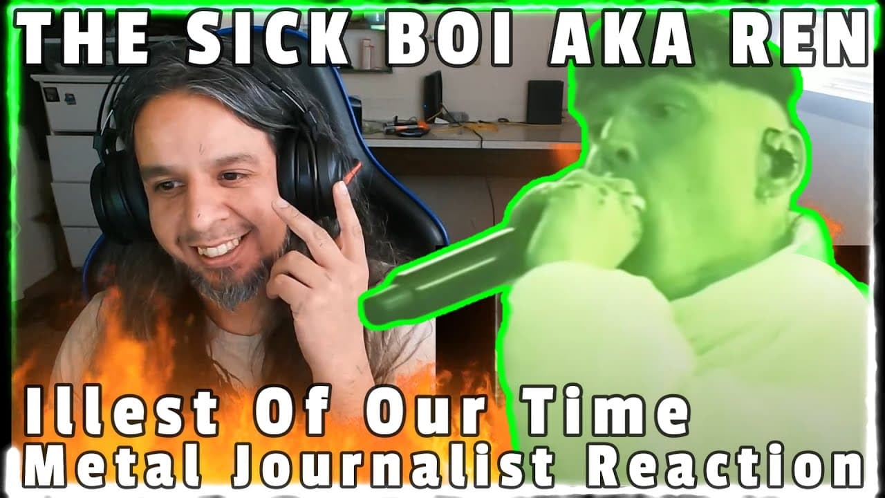 Metal Journalist Reaction - REN - Illest Of Our Time - THE SICK BOI LIVE AT DEAD WAX