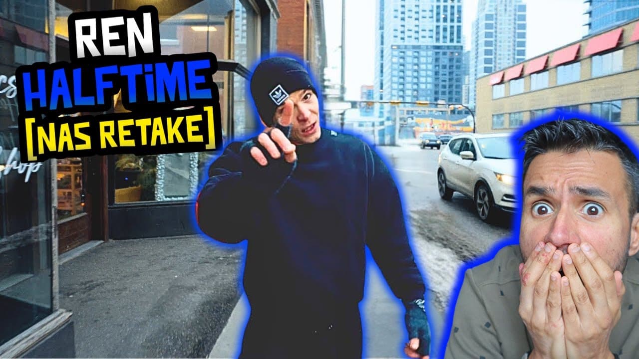 Ren - Halftime ( Nas Retake ) REACTION - GIVE THE GREATS THEIR FLOWERS!!