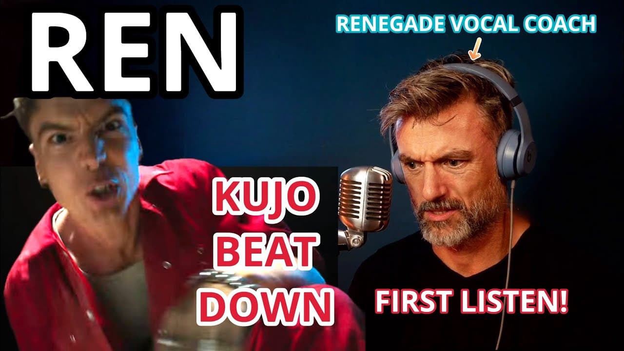 Renegade Vocal Coach Reacts: REN-Kujo Beat Down 😳🔥