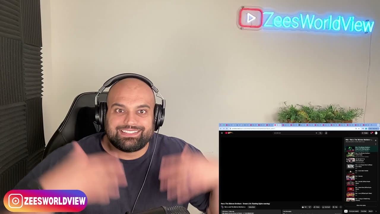 Ren X The Skinner Brothers - Dream Life (flashing lights warning) | REACTION