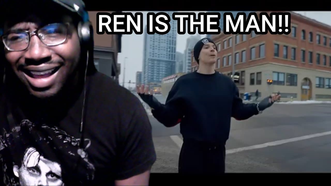 SHOWED RESPECT!! Ren - Halftime ( Nas Retake ) - REACTION!!