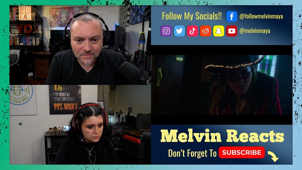 Hailey Reid Reacts To Reacting to CHINCHILLA - Little Girl Gone (first time reaction) | V609