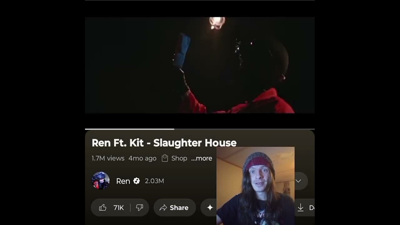 REN FT KIT- SLAUGHTERHOUSE  THIS WAS AMAZING   💜 🖤  INDEPENDENT ARTIST REACTS