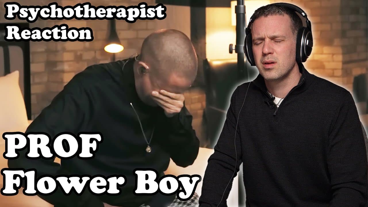 Psychotherapist REACTS to PROF Flower Boy - Raw emotion