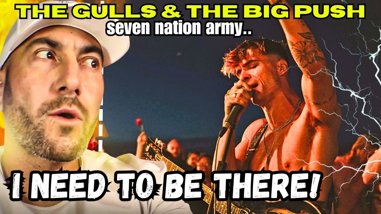 The Gulls & The Big Push “Seven Nation Army” 😳 First Reaction Brighton LOST IT!